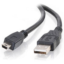 C2G USB 2.0 A/Mini-B Cable 2m USB cable USB A Mini-USB B Black