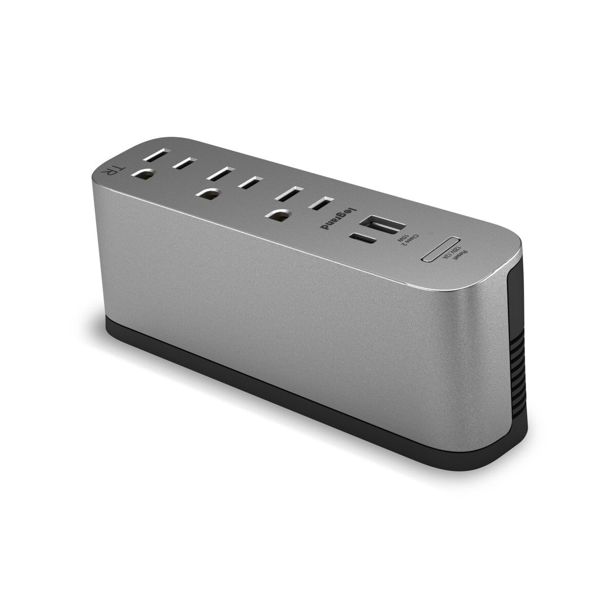 WIREMOLD MDCA3-MG power extension 0.91 m 3 AC outlet(s) Indoor Grey