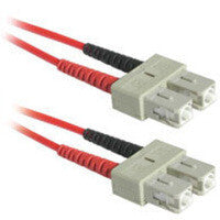 C2G 1m SC/SC Duplex 62.5/125 Multimode Fiber Patch Cable - Red InfiniBand/fibre optic cable