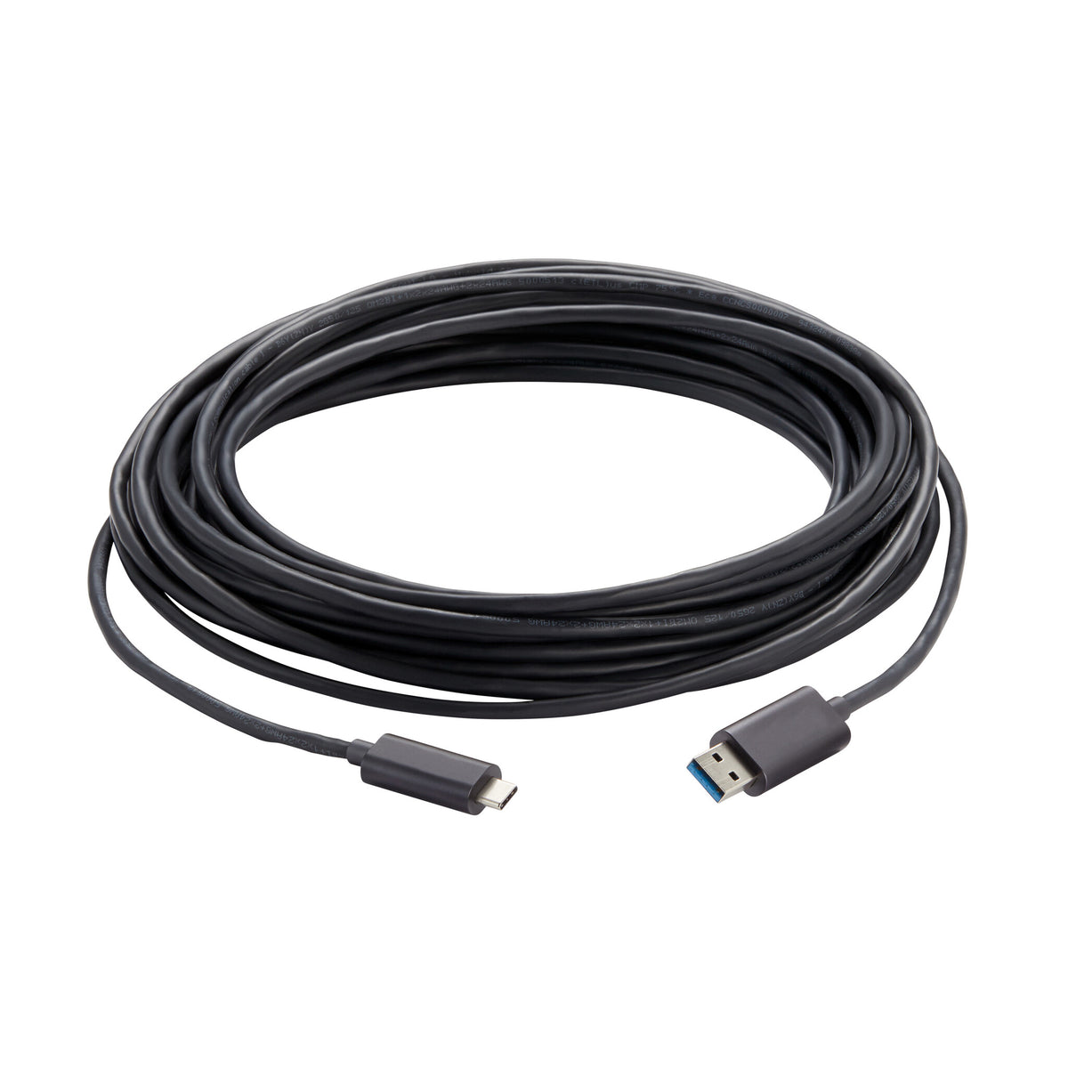 Vaddio USB 3.2 Gen 2x1 Type C to Type A Active Optical Cable Plenum from