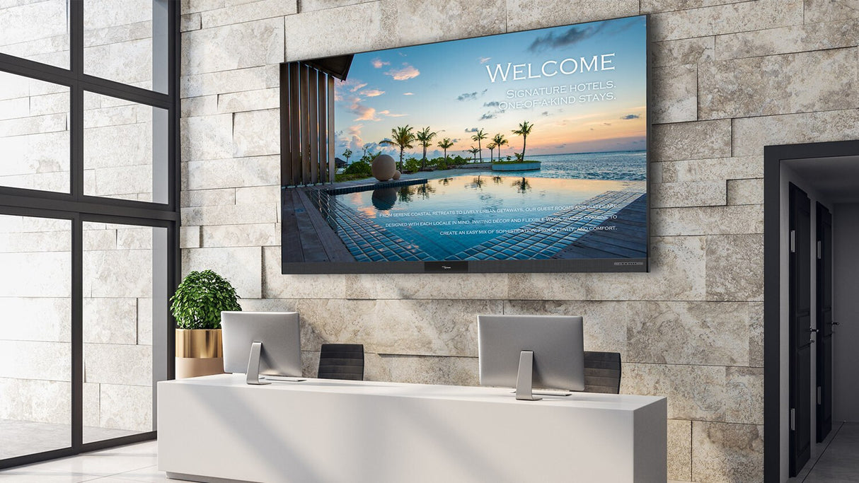 Optoma FHDC135 Signage Display 3.43 m (135") LED 700 cd/m² Full HD Black