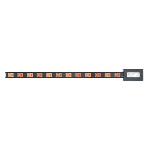 Middle Atlantic Products PDT-2X615S power distribution unit (PDU) 12 AC outlet(s) Black
