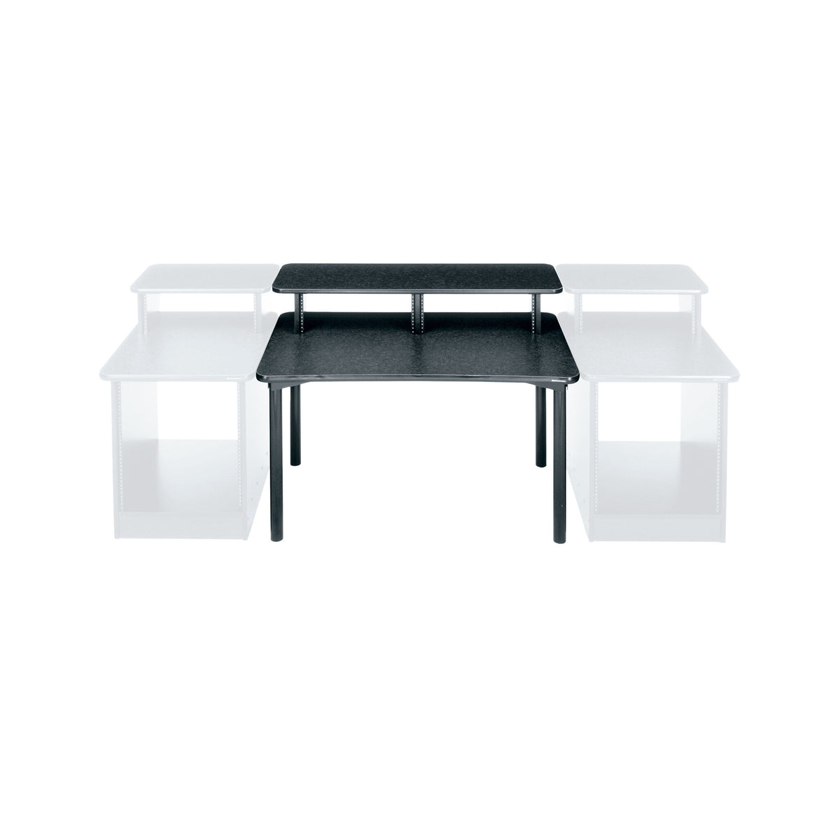 Middle Atlantic 2 Rack Bay Straight Desk MDV Series