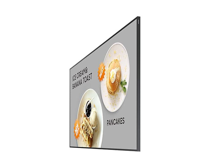 Samsung LH32QMCEBGC Digital signage flat panel 81.3 cm (32") LCD Wi-Fi 400 cd/m² Black Tizen 7.0