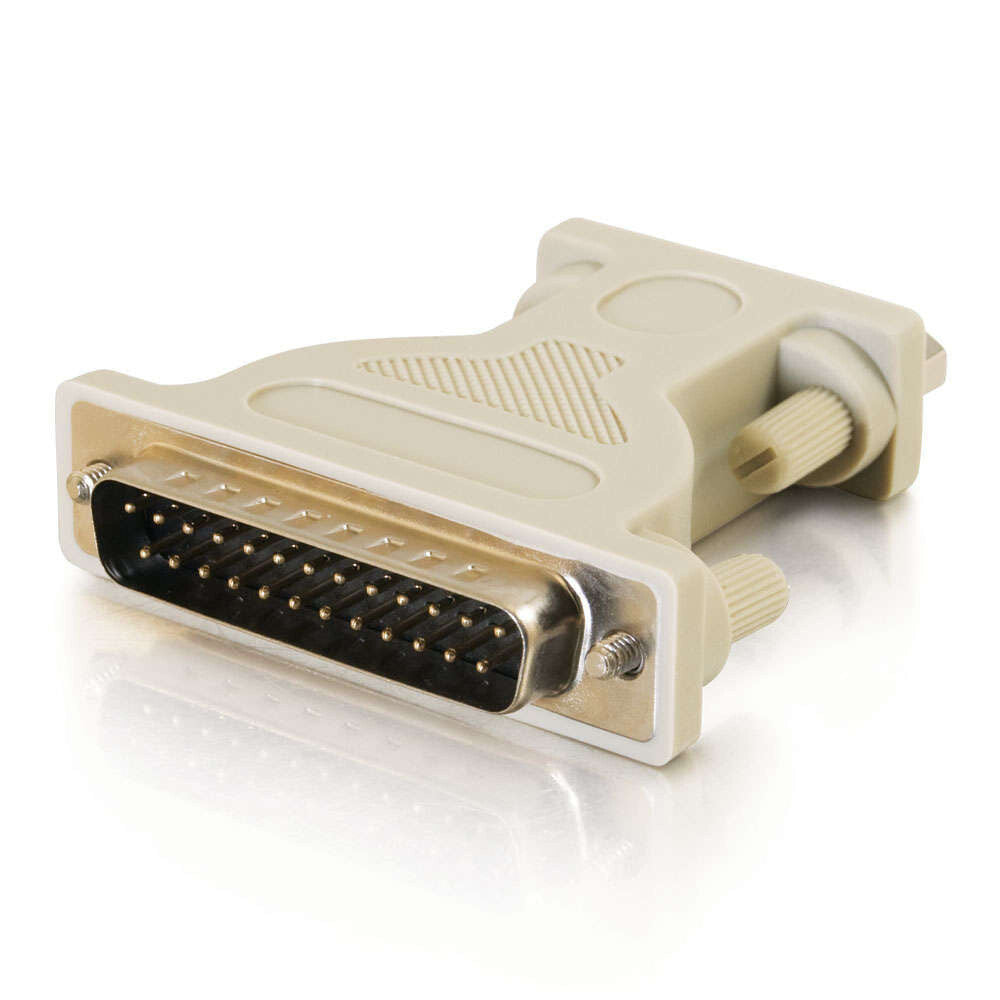 C2G DB9 Male to DB25 Male Serial RS232 Adapter