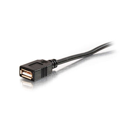C2G 38999 USB cable 12 m USB 2.0 USB A Black