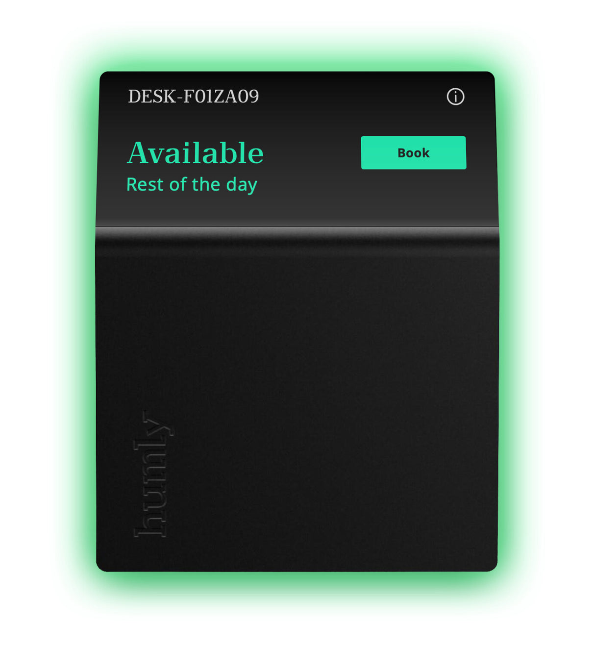 Humly BOOKING DEVICE (5 PCS) 8.79 cm (3.46") LCD Wi-Fi 4 (802.11n) Black Acrylonitrile butadiene styrene (ABS) Bluetooth