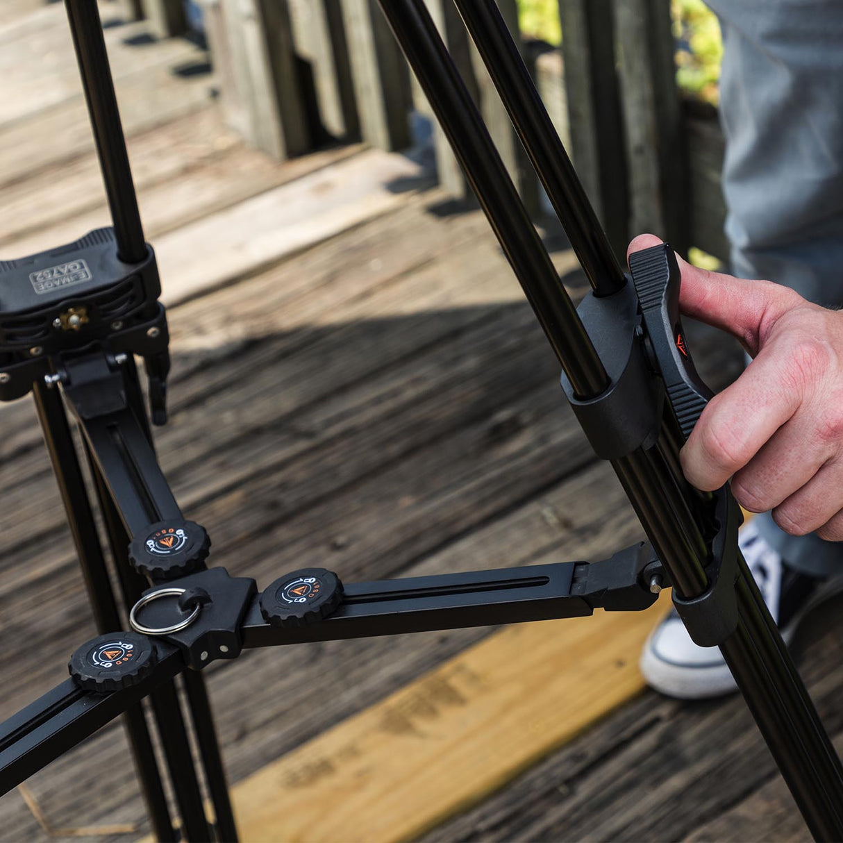 ikan EG10A2 tripod Digital/film cameras 3 leg(s) Black