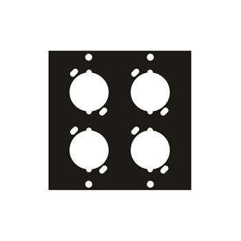 Middle Atlantic Products UNIV4 rack accessory Connector panel