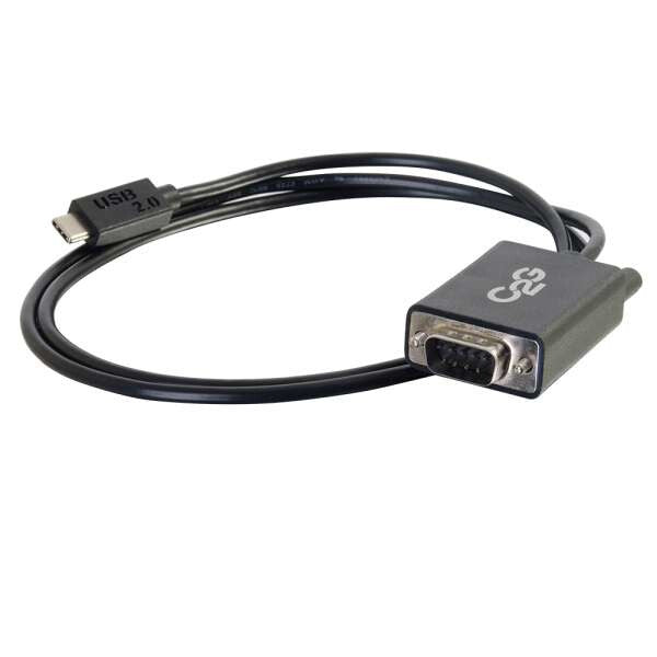 C2G USB - RS232, m-m interface cards/adapter