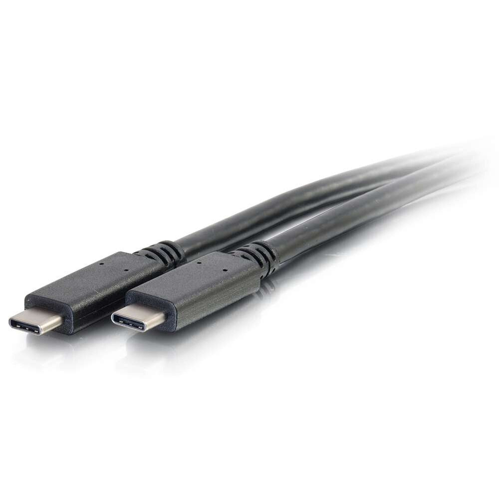 C2G 3.3 ft (1m) USB-C 3.2 (Gen 2) Male to Male Cable (20V 5A)