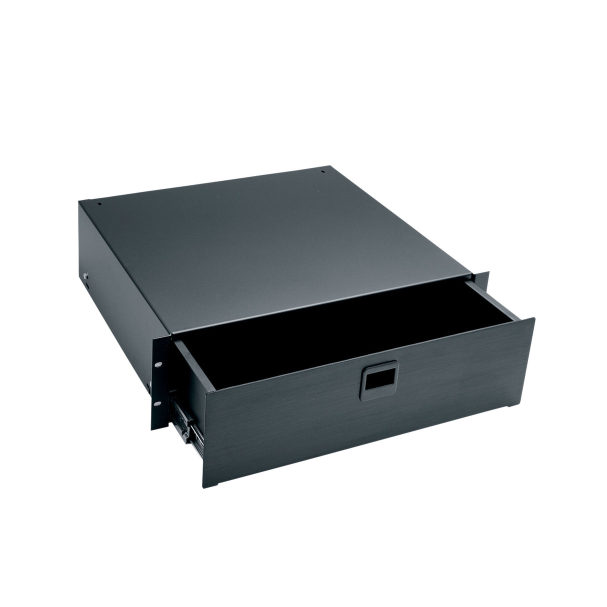 Middle Atlantic 3 RU Rackmount Drawer, Black Brushed and Anodized