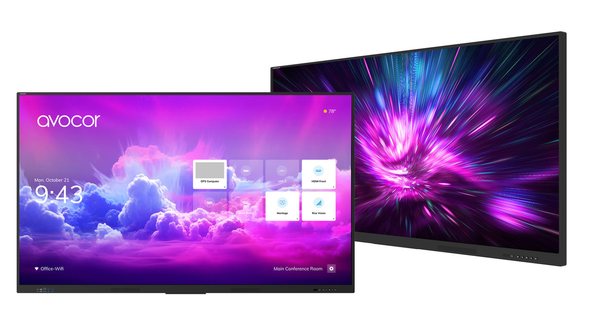 Avocor E-50 Series 55" 4K IR LED Interactive Display