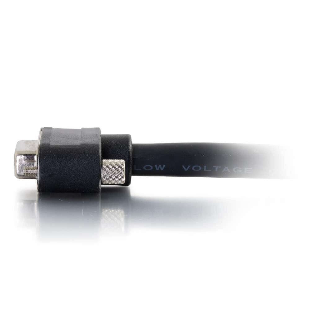 C2G 25ft (7.6m) Select VGA + 3.5mm Stereo Audio A/V Cable M/M - In-Wall CMG-Rated
