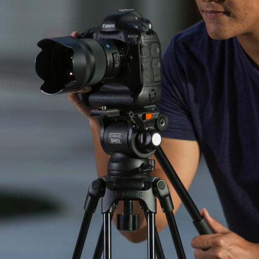 ikan EG03A2 tripod Digital/film cameras 3 leg(s) Black