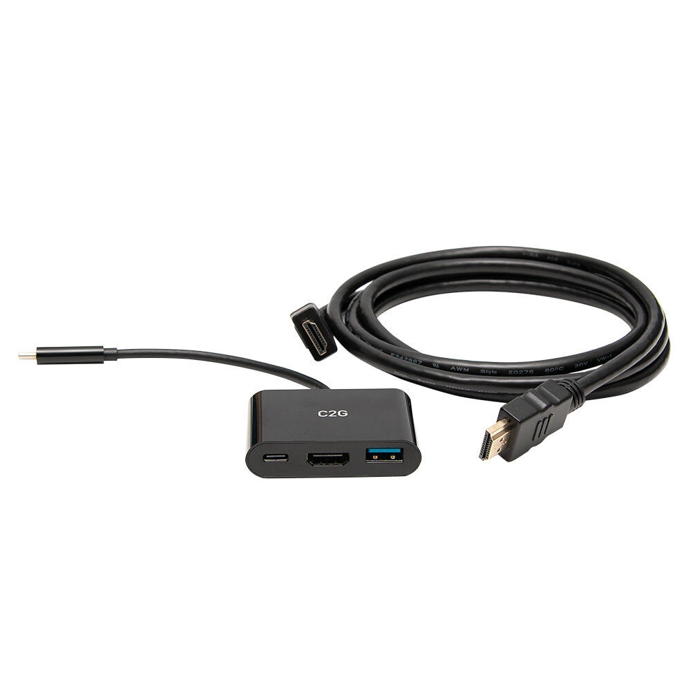 C2G USB-C® 3-in-1 Mini Dock Kit for Chromebooks