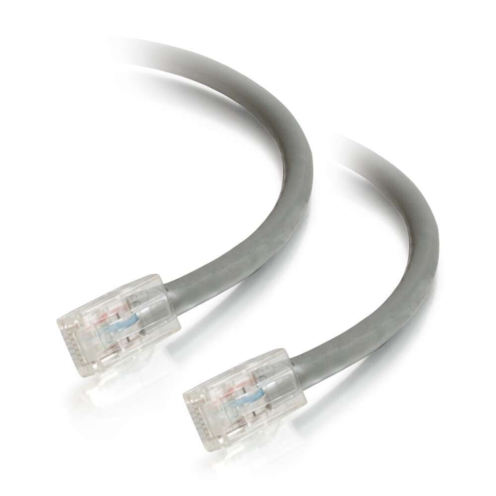 C2G 10ft (3m) Cat5e Non-Booted Unshielded UTP Ethernet Network Patch Cable - Gray