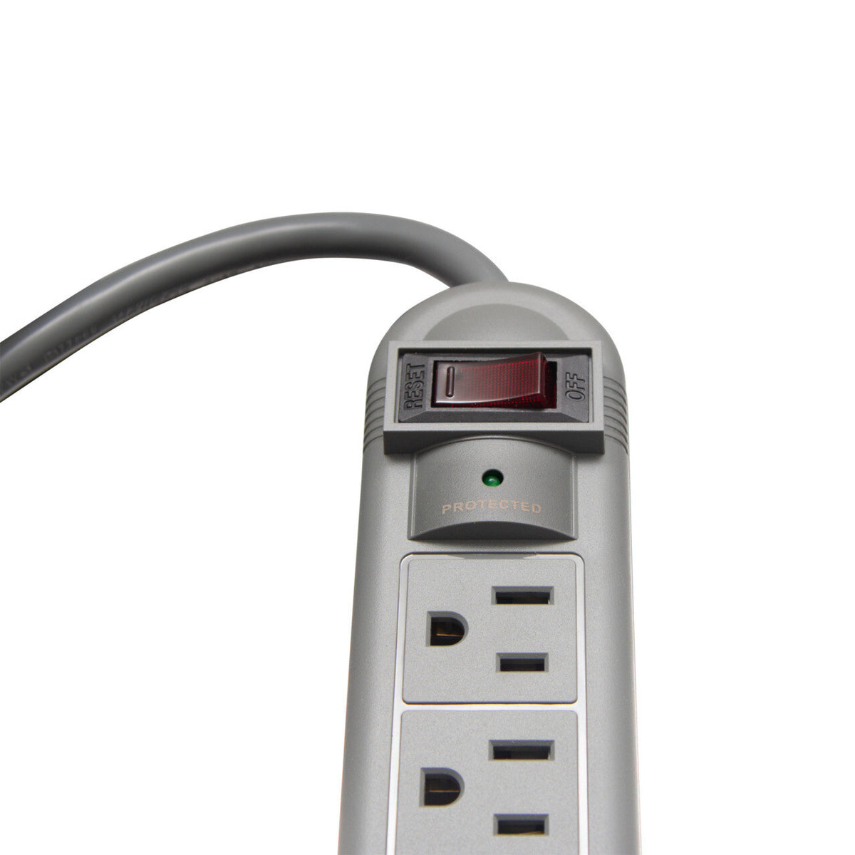 C2G 6-Outlet Power Strip with Surge Suppressor