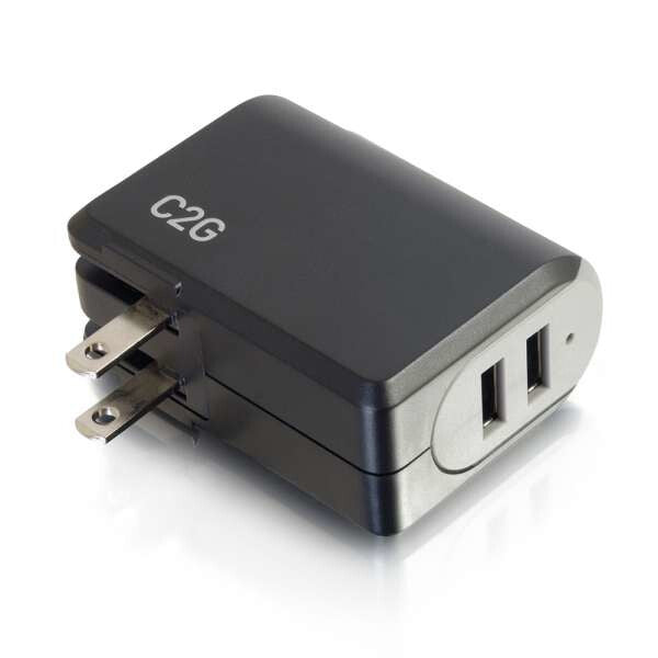 C2G 20276 mobile device charger Universal Black, Grey AC Indoor