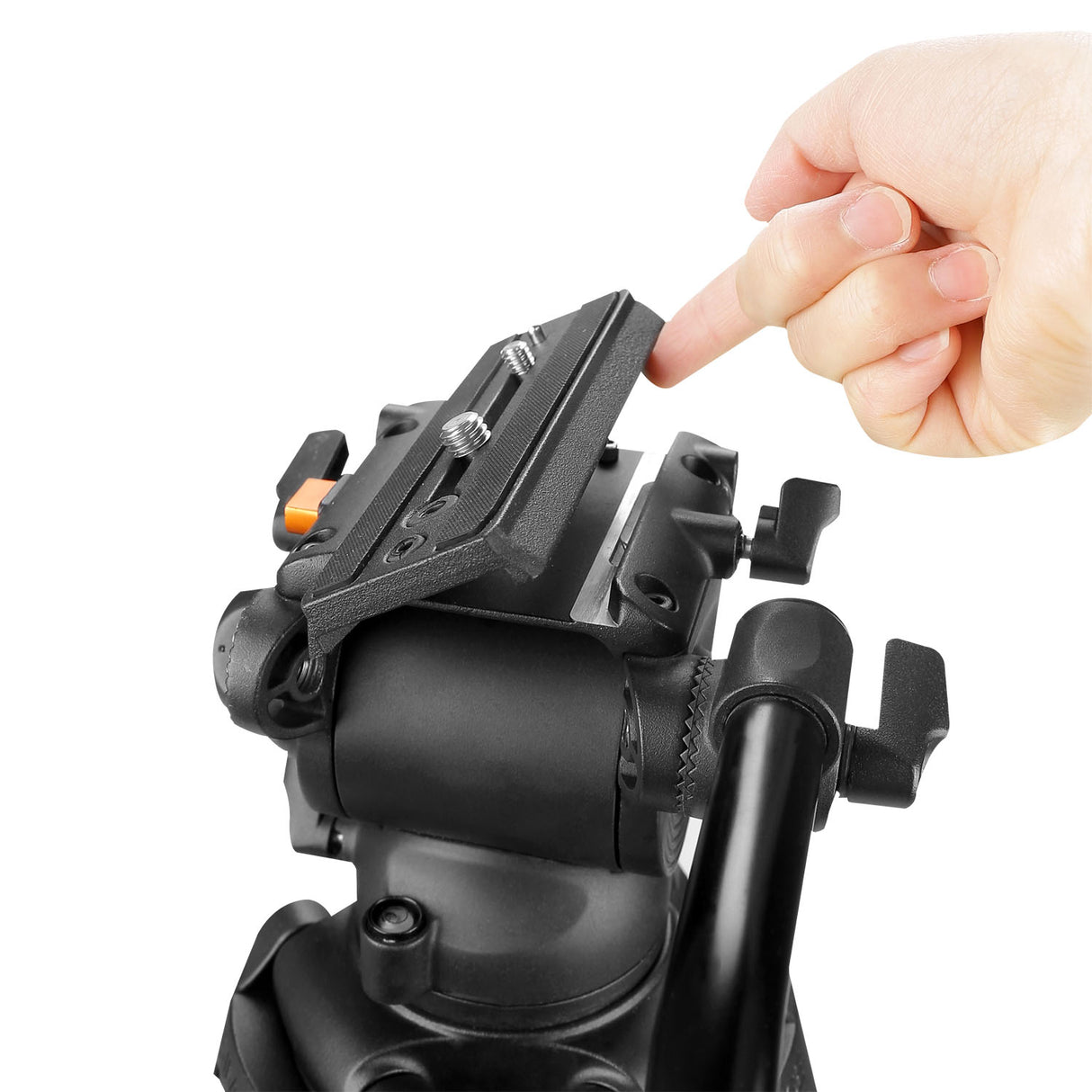 ikan EG03FA3 tripod Digital/film cameras 3 leg(s) Black