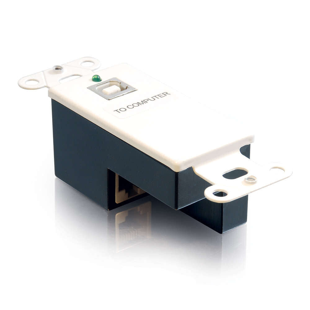 C2G USB 1.1 Over Cat5 SuperboosterTM Extender Wall Plate Transmitter