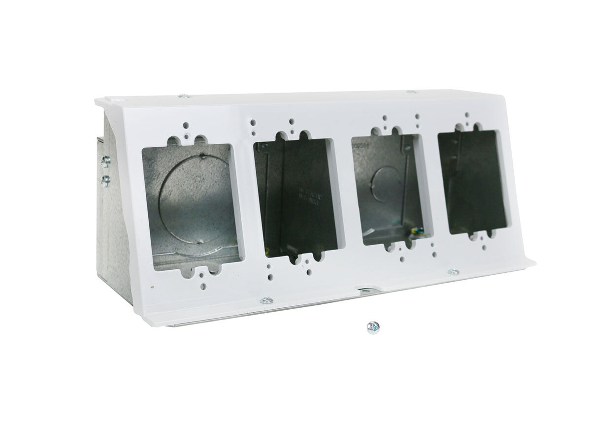 WIREMOLD EFB8M outlet box Silver, White