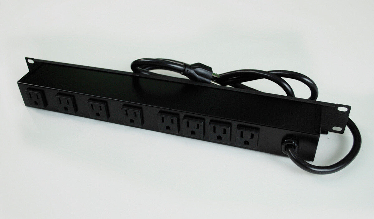 WIREMOLD R8BZ-15 surge protector Black 8 AC outlet(s) 120 V 4.6 m