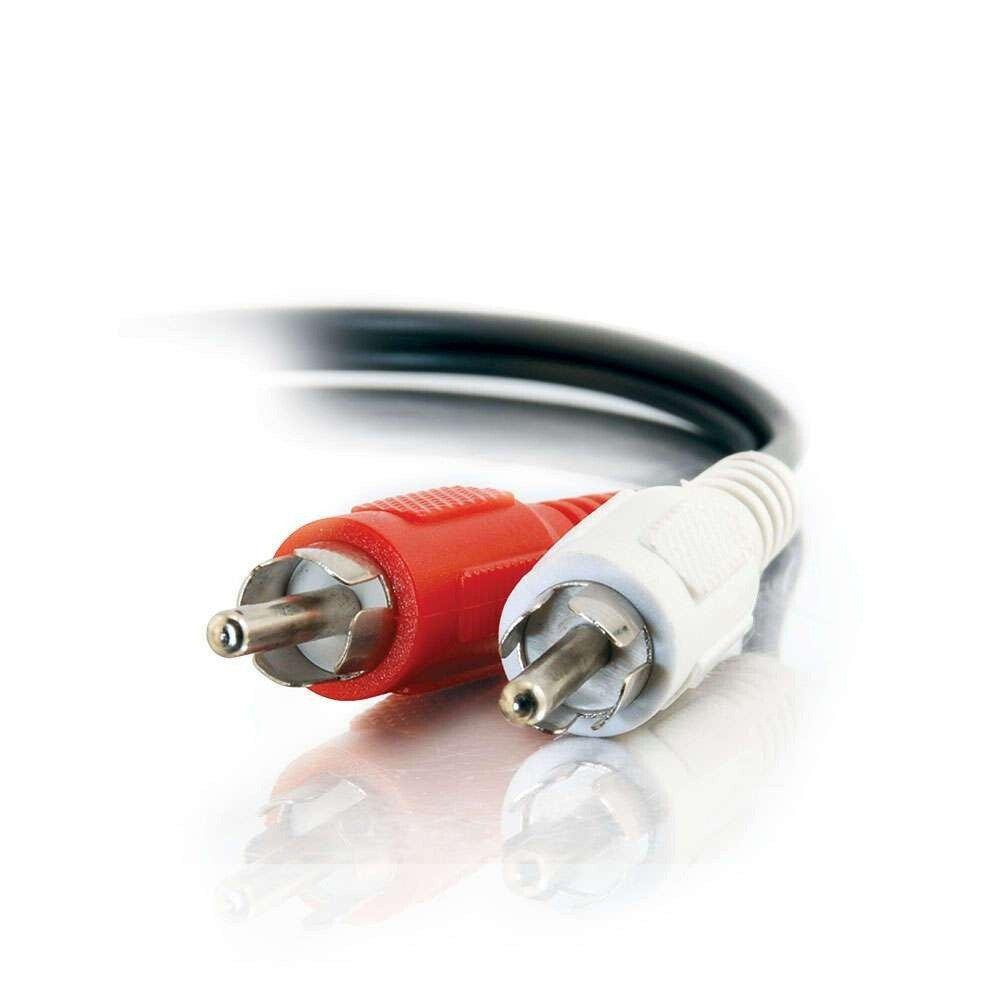 C2G 3ft (0.9m) Value SeriesTM RCA Stereo Audio Cable