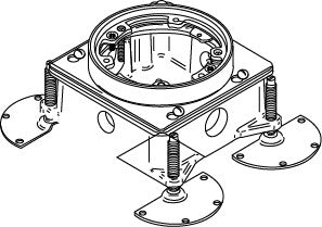 WIREMOLD 887B outlet box Silver
