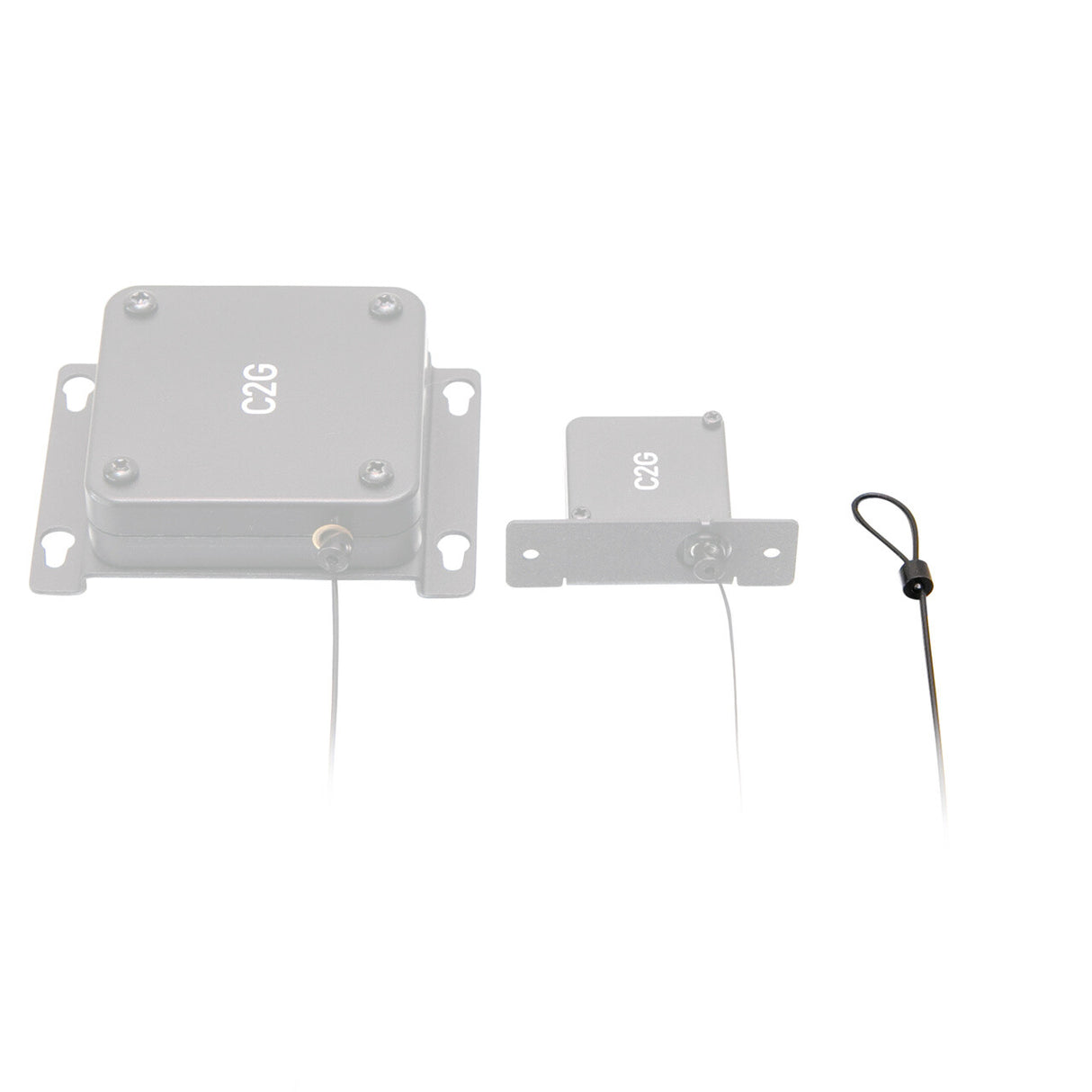 C2G Universal 4K HDMI® Dongle Adapter Ring including Color Coded Mini DisplayPort™, DisplayPort, and USB-C® Adapters with Antimicrobial Protection Technology