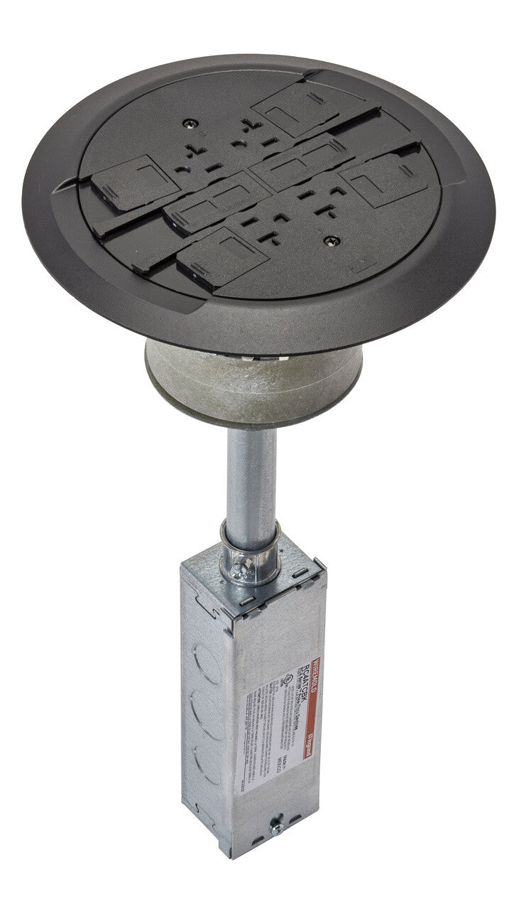 WIREMOLD RC4CTCBK outlet box accessory Black 1 pc(s)