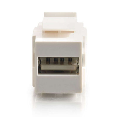 C2G Snap-In USB A/B Female Keystone Insert Module