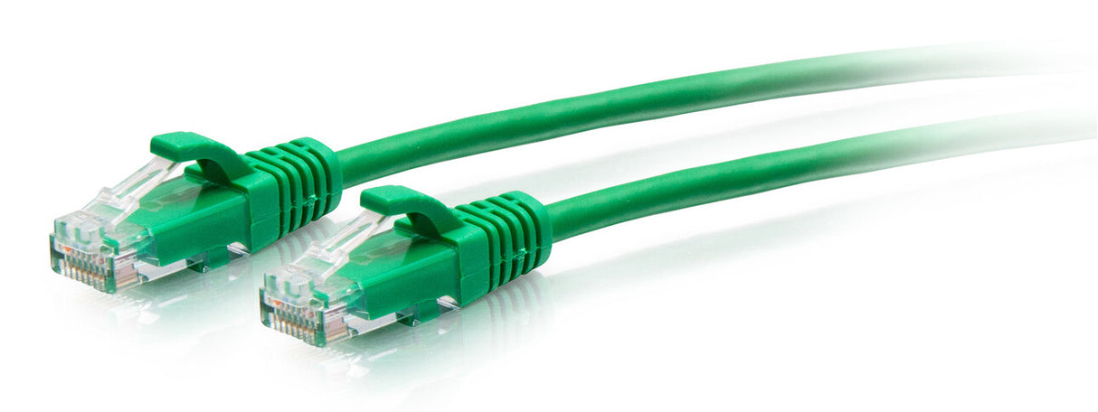 C2G 0.9m Cat6a Snagless Unshielded (UTP) Slim Ethernet Patch Cable - Green