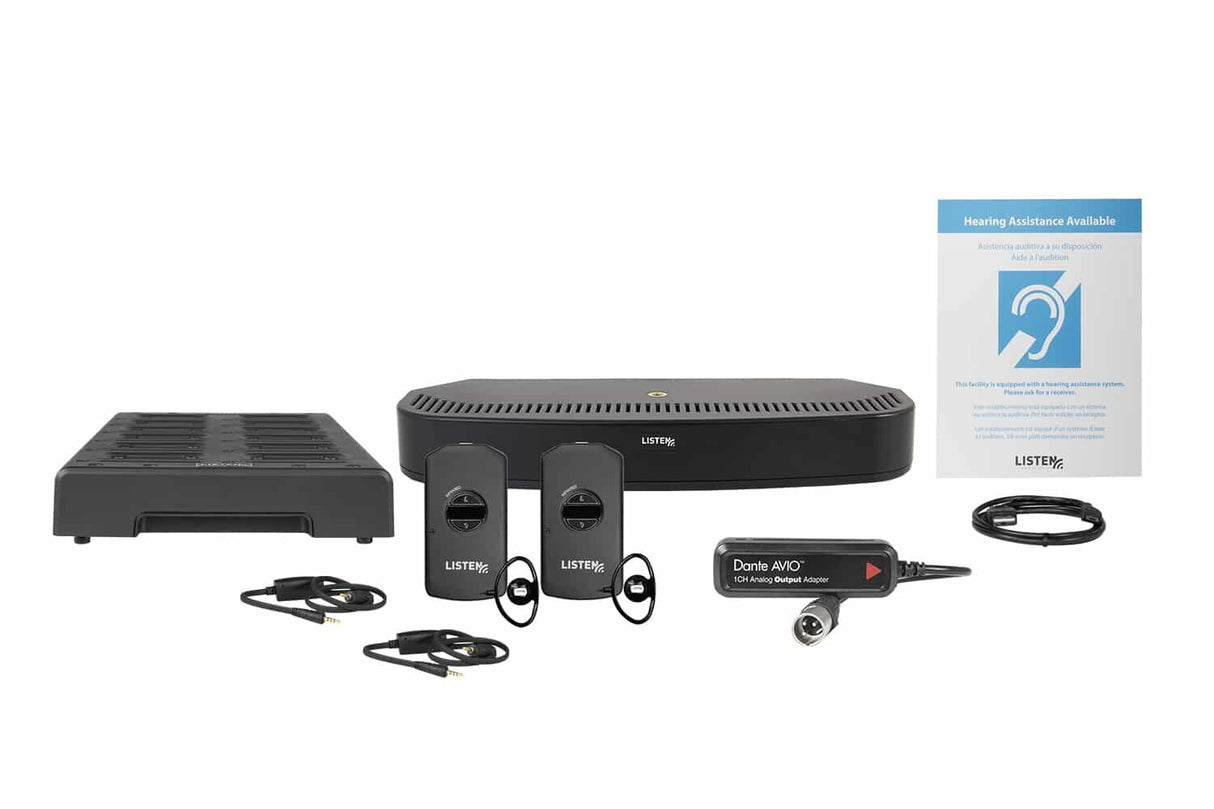 Listen LS-91-01-D assistive listening device Black