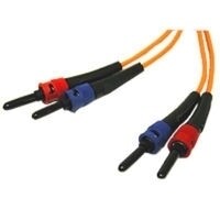 C2G 4m ST/ST Duplex 62.5/125 Multimode Fiber Patch Cable InfiniBand/fibre optic cable Orange