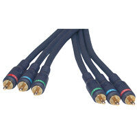 C2G Velocity™ Component Video Cable 3ft component (YPbPr) video cable 0.91 m RCA Blue