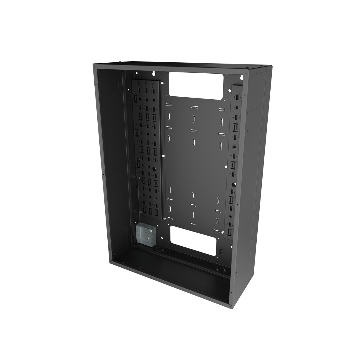 Middle Atlantic VWM Series Back Pan for Solid Door, 36" High x 16" Deep - Black