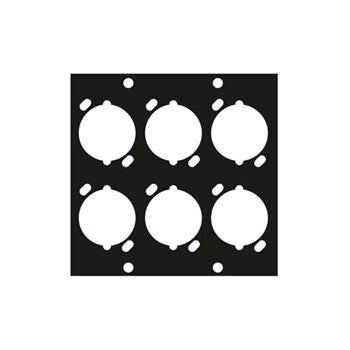 Middle Atlantic Products UNIV6 rack accessory Connector panel