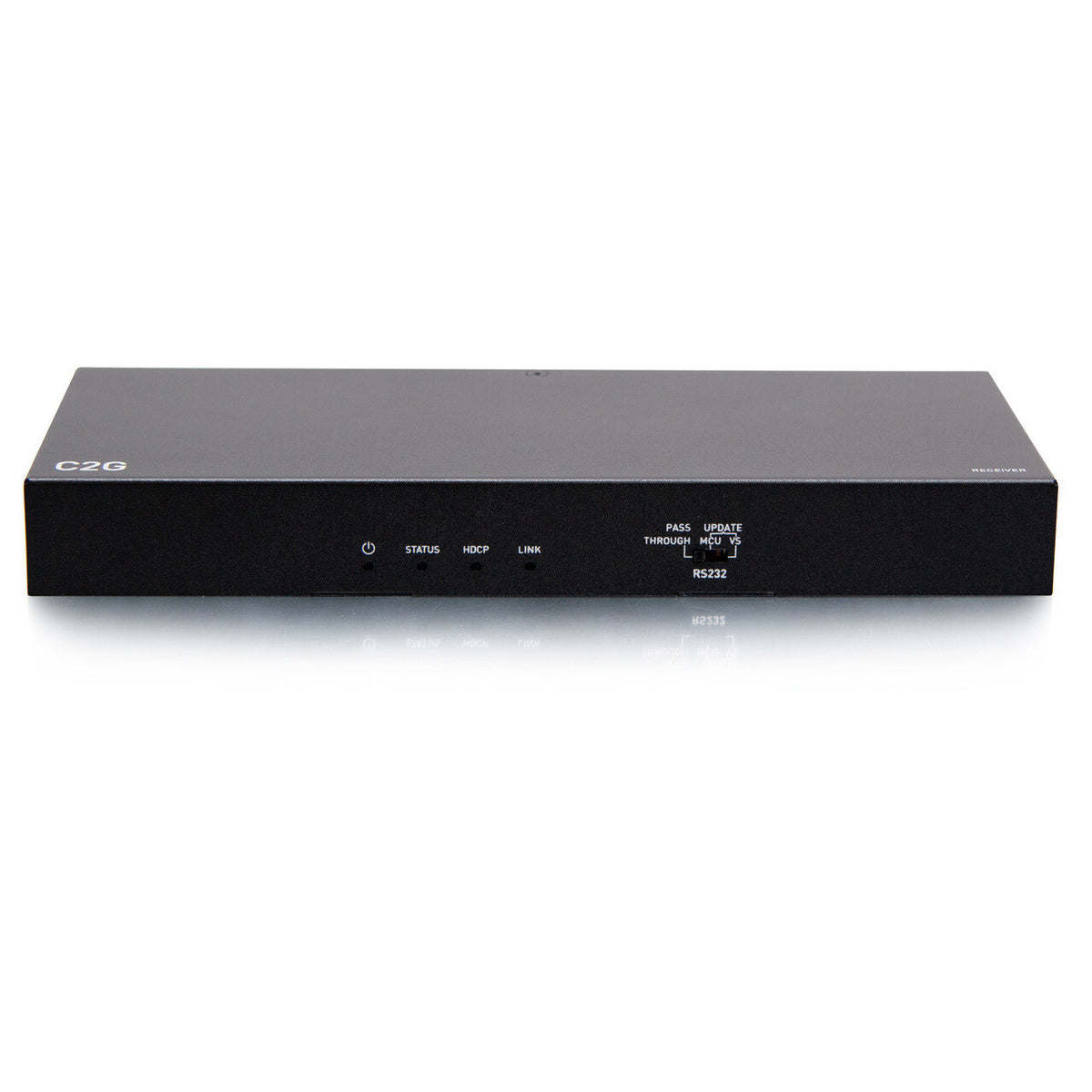 C2G HDMI® HDBaseT + USB-C®, 3.5mm, and USB-B to A over Cat Extender Wall Plate Transmitter to Box Receiver - 4K 60Hz