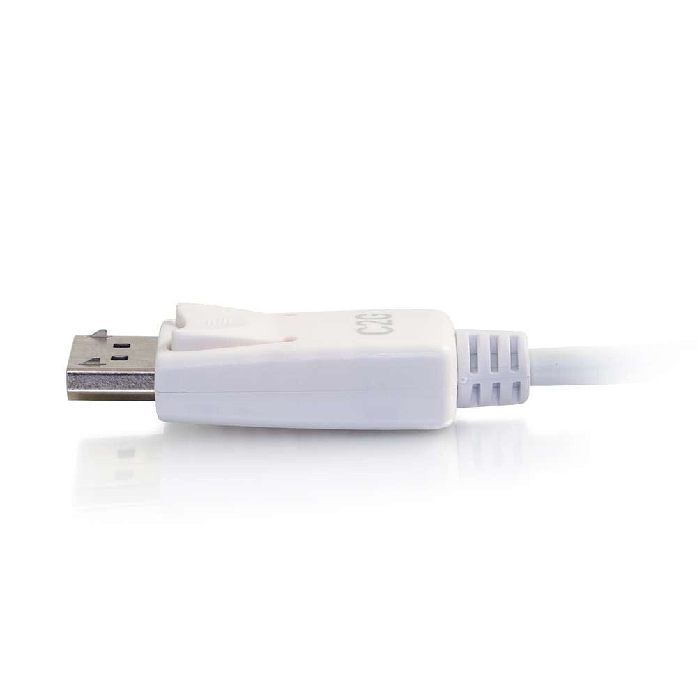 C2G 3ft (0.9m) USB-C® to DisplayPortTM Adapter Cable - 4K 30Hz - White
