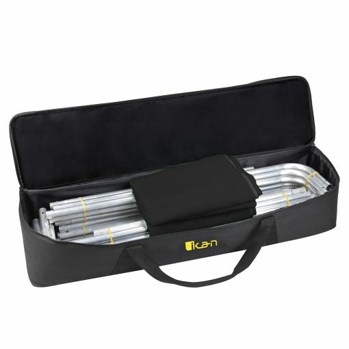 ikan BD-13F-BLK photo backdrop Aluminium, Polyester Monochromatic Black