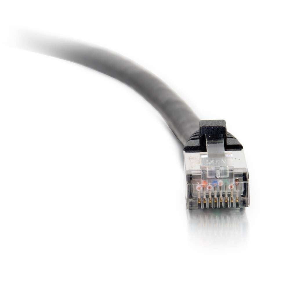 C2G 5ft (1.5m) Cat6 Snagless Shielded STP Ethernet Network Patch Cable - Black