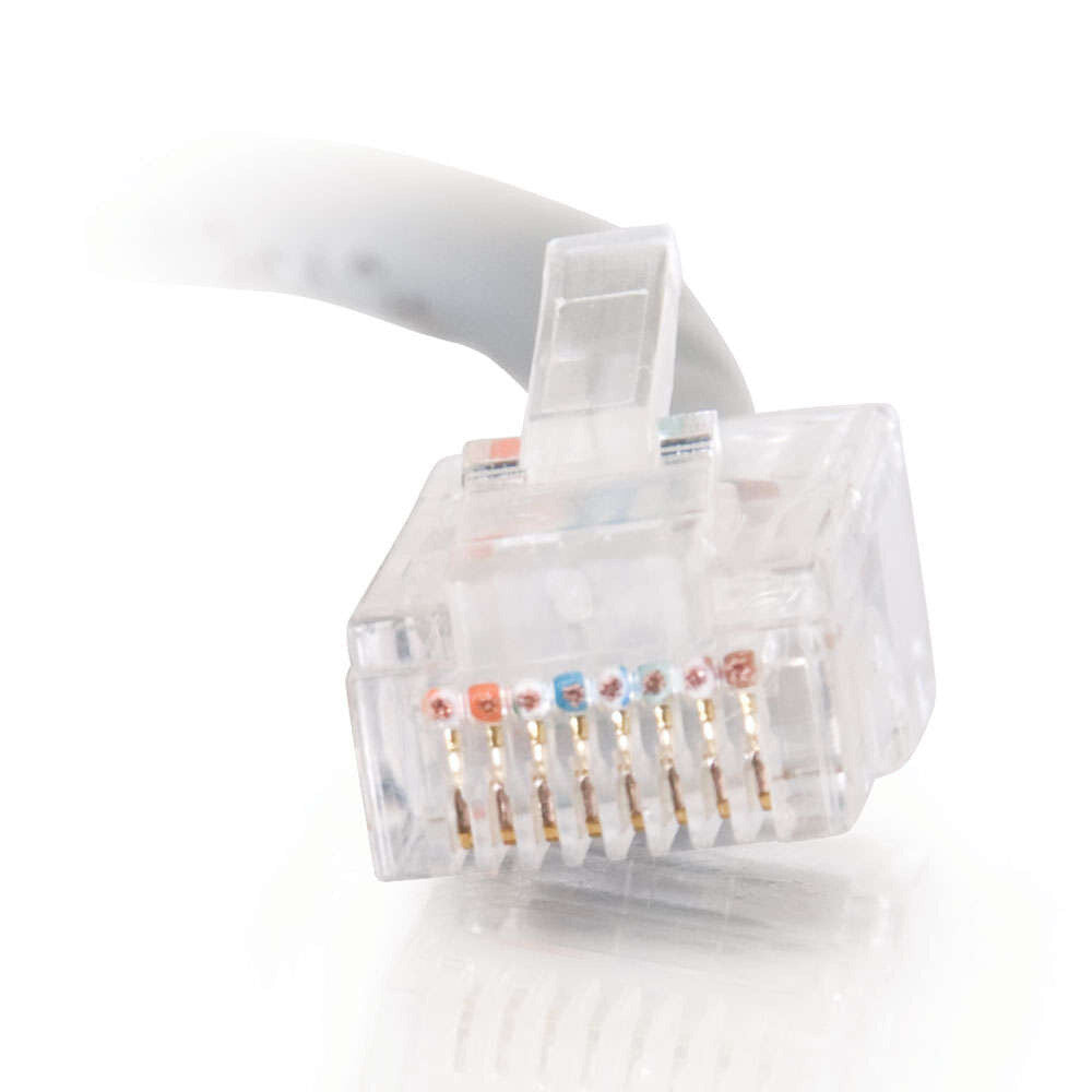 C2G 7ft (2.1m) Cat6 Snagless Unshielded UTP Network Crossover Patch Cable - Orange