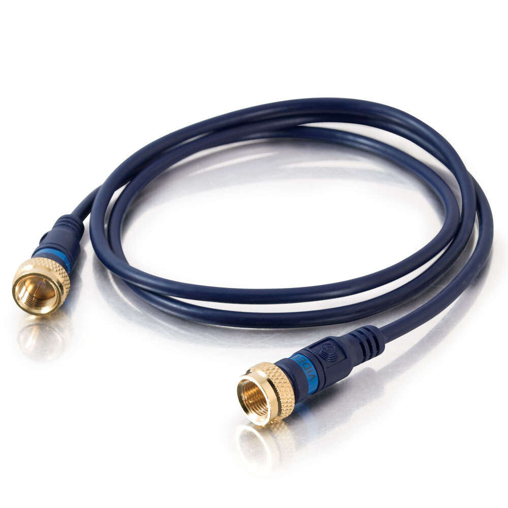 C2G 1.5ft (0.46m) VelocityTM Mini-Coax F-Type Cable