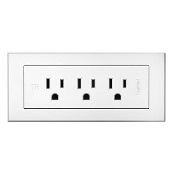 WIREMOLD RD3RWH10 socket-outlet Type B White