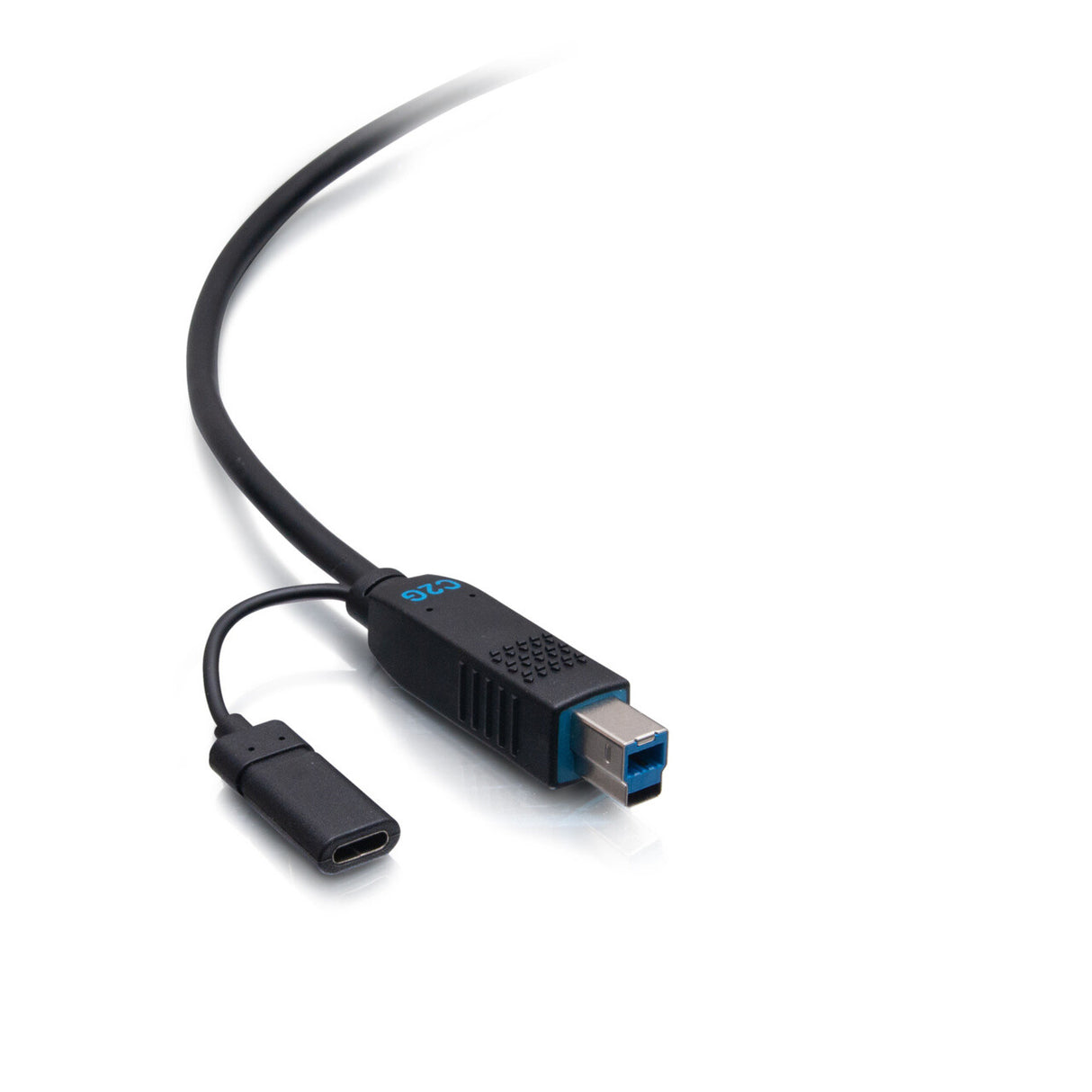 C2G 125ft (38.1m) Performance Series USB-A Male to USB-B Male Active Optical Cable (AOC) - 3.2 Gen 2 (10Gbps) Plenum Rated