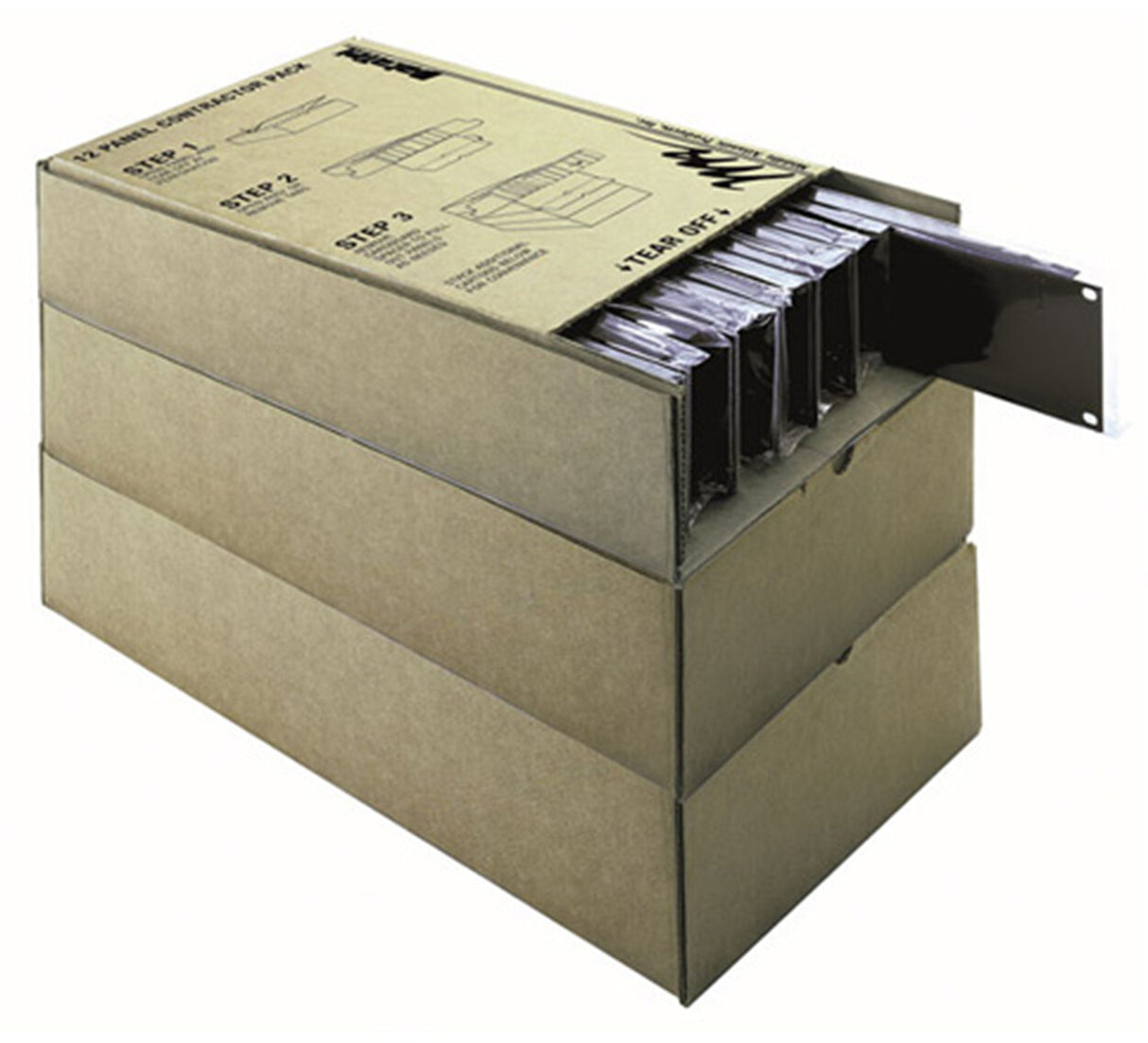 Middle Atlantic Products VT1-CP12 rack accessory Vented blank panel