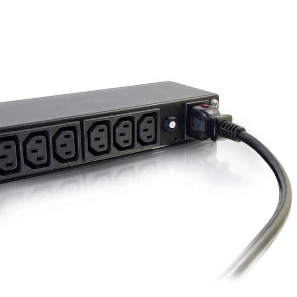 C2G 10366 power cable Black 1.83 m C20 coupler C19 coupler