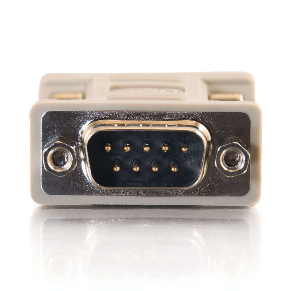 C2G DB9 Male to DB9 Female Serial RS232 Null Modem Adapter