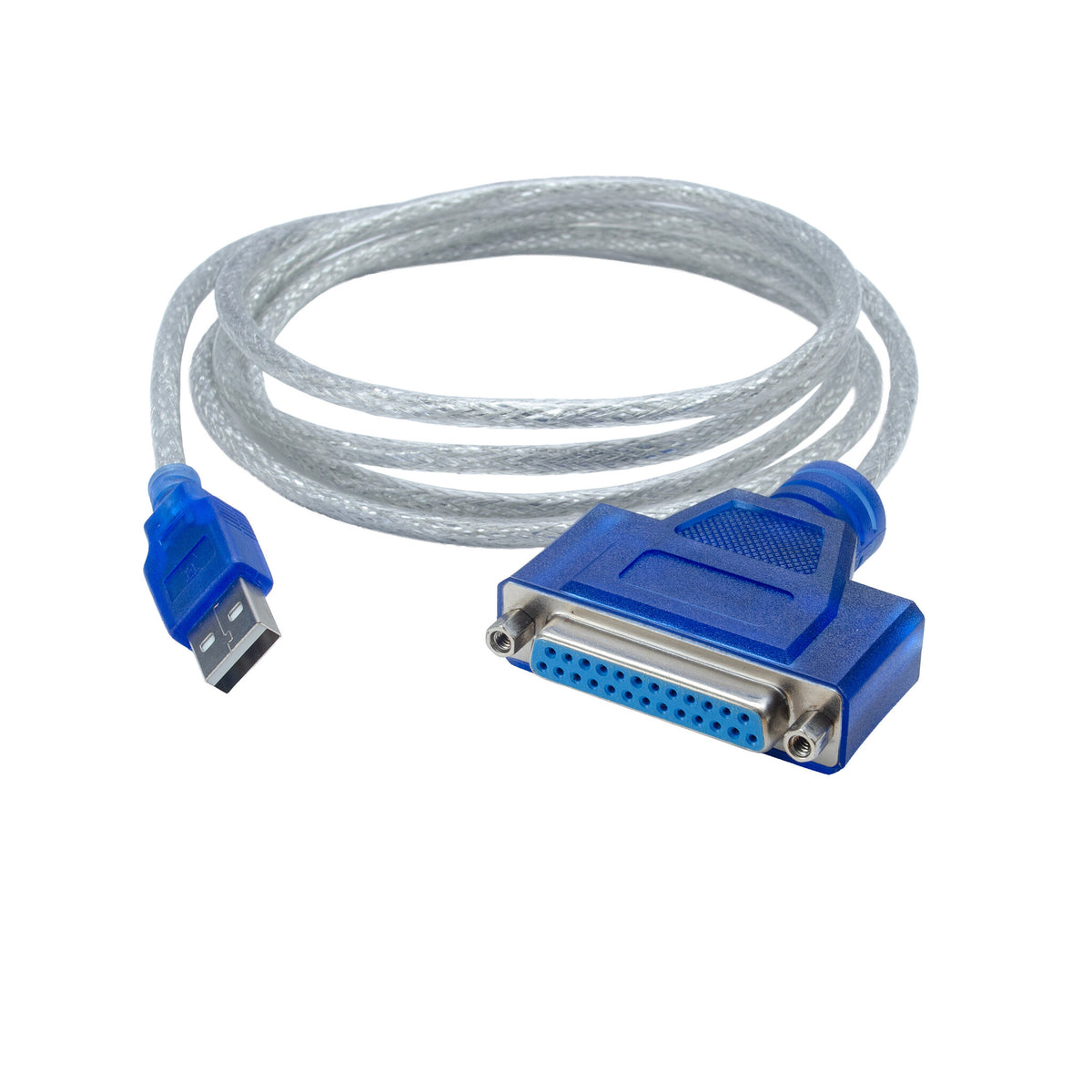C2G 6ft (1.8m) USB to DB25 Parallel Printer Adapter Cable